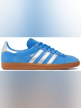 Adidas Torino Suede Sneakers in Sky Blue & Gum